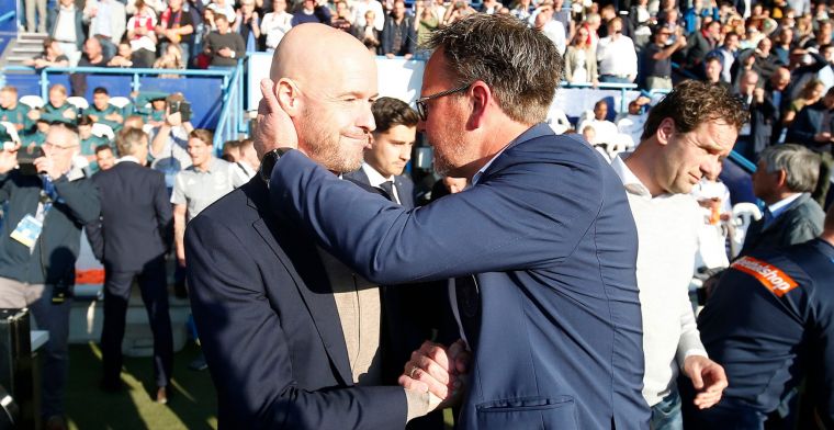 'Het zijn vaak oud-spelers van Feyenoord die vinden dat Ten Hag moet cashen'