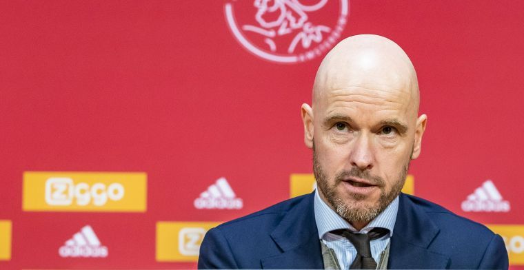 Ten Hag: 'Ik hoor: hij moet weg, hij gaat niet meer renderen. Wat een onzin'