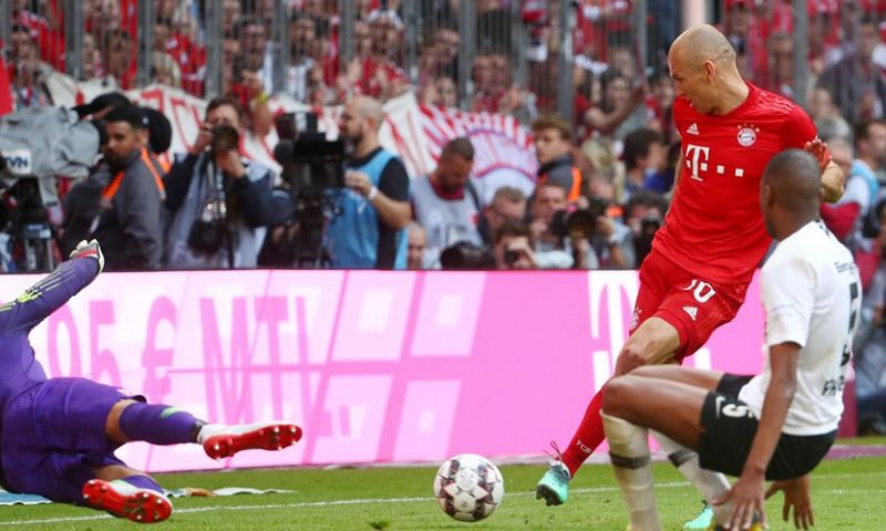 Trefzekere Robben neemt afscheid met titel, Champions League voor Bosz Afbeelding: Trefzekere Robben neemt afscheid met titel, Champions League voor Bosz