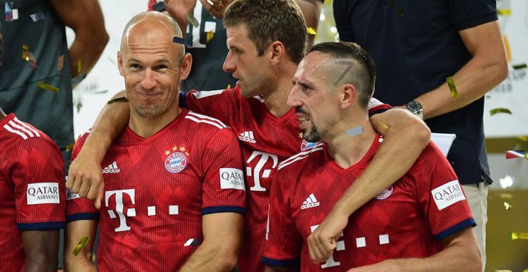 Robben: 'Zou het graag nog één keer laten zien, maar ik maak de opstelling niet'