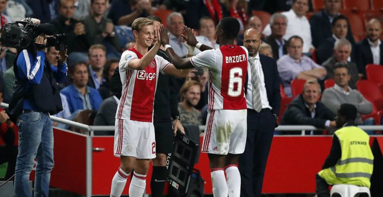 Bosz over Frenkie de Jong: Het was een ramp als we elf-tegen-elf wilden spelen
