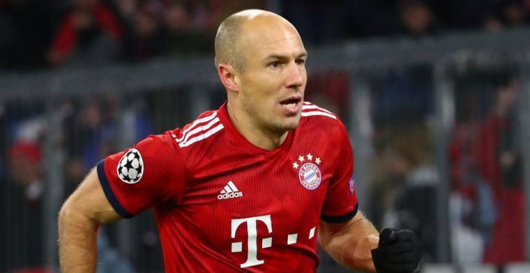 Tegenvaller voor Robben: geen laatste basisplaats in kampioenswedstrijd Bayern