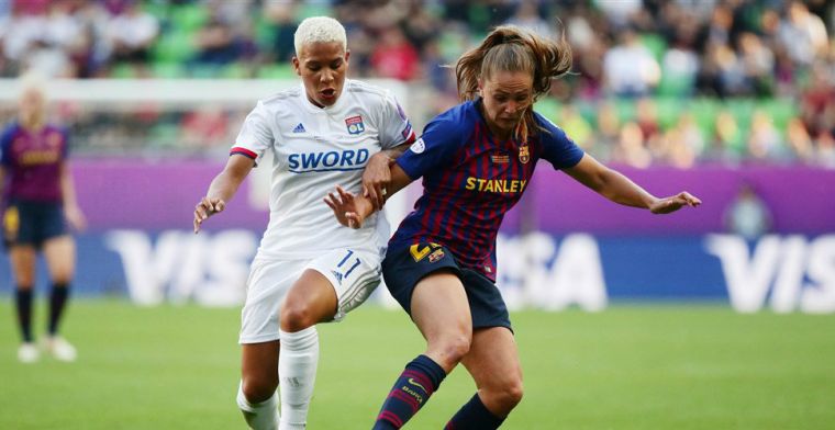 Martens in Champions League-finale geen partij voor Lyon en Van de Sanden