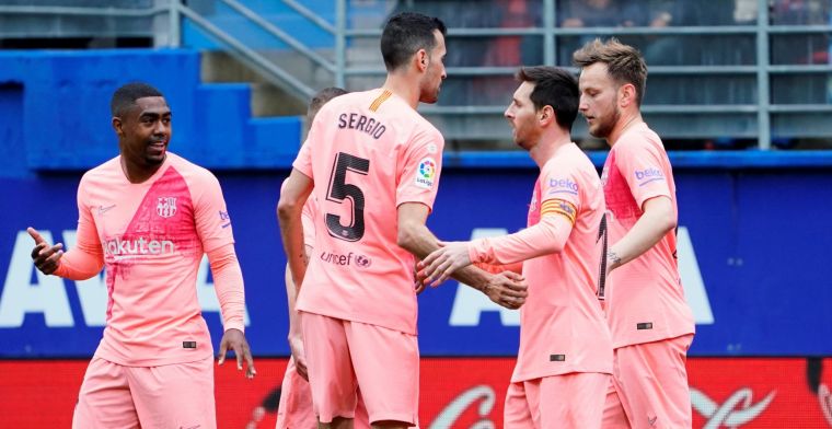 Barcelona eindigt met remise na foutjes Cillessen en dubbelslag Messi
