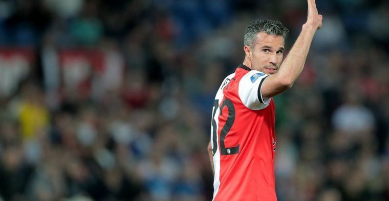 Van Persie over beruchte vrije trap bij Feyenoord: 'Dat trok Van Hooijdonk niet'