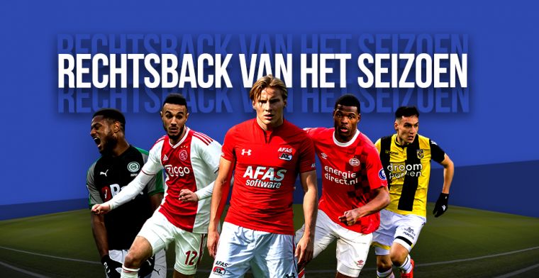 VoetbalPrimeur Elftal van het Jaar: rechtsback