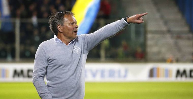De Jong blij dat Cambuur niet promoveert naar Eredivisie: Dat is hartstikke goed
