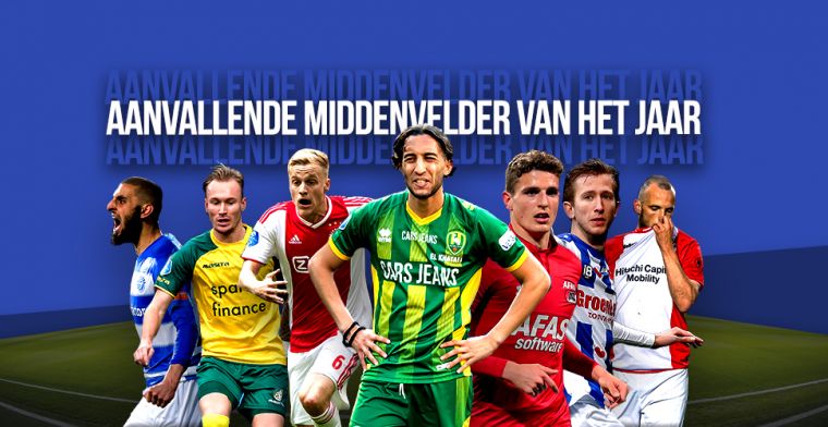 VoetbalPrimeur Elftal van het Jaar: aanvallende middenvelder