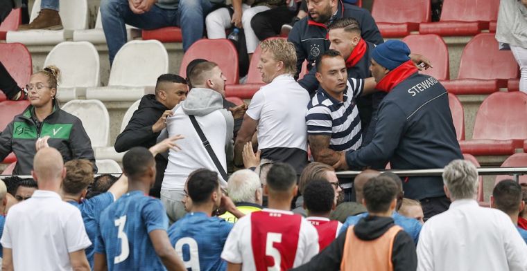 Ajax-fans reageerden 'zo heftig' na 'lichte provocatie': 'Sloeg in één moment om'