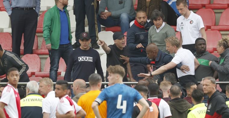 Schande gesproken over ongeregeldheden mini-Klassieker: 'En zij willen uit-fans..'