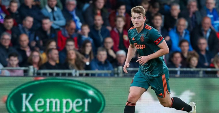 Ontspannen De Ligt moet lachen: Ik heb het ook gelezen. En dat bedrag ook