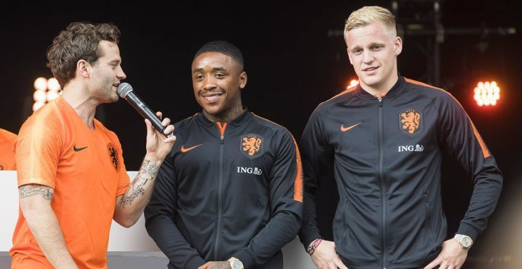 'Bij Oranje is het anders dan bij Ajax. Daar heb ik ook m'n plek afgedwongen'