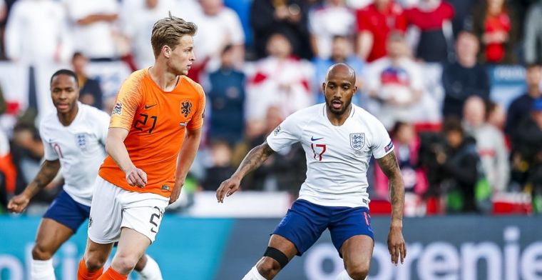 Enorme lofzang uit Engeland: 'Frenkie de Jong is de beste middenvelder ter wereld'