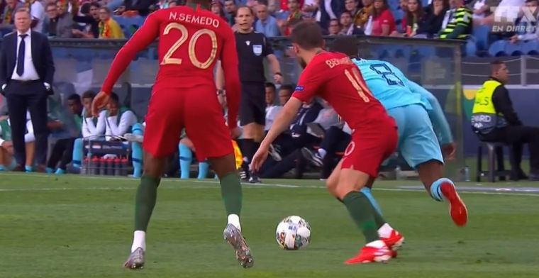 Lekker hoor: Wijnaldum stuurt Bernardo Silva naar huis met fraaie panna