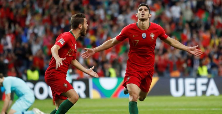 Inspiratieloos Oranje verliest en moet Nations League-trofee aan Portugal laten