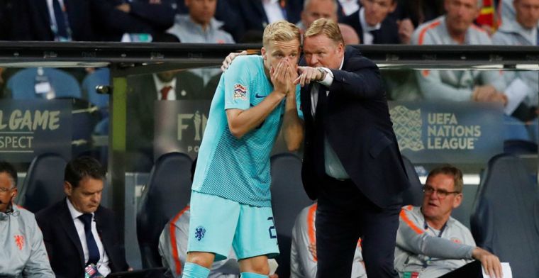 Dramatische entree voor Van de Beek: Ja, klote. Dat is zuur natuurlijk