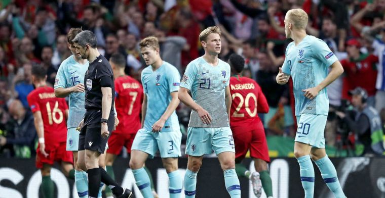 Hoe de uitstapfout van De Ligt fataal werd en Oranje de kop kostte tegen Portugal