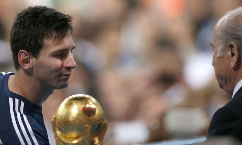 Afbeelding: Blatter onthult: 'Messi zei steeds tegen zichzelf: wel de beste, geen kampioen'