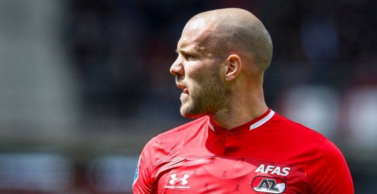 AZ bereikt akkoord en houdt 34-jarige Vlaar nog een jaar in Alkmaar