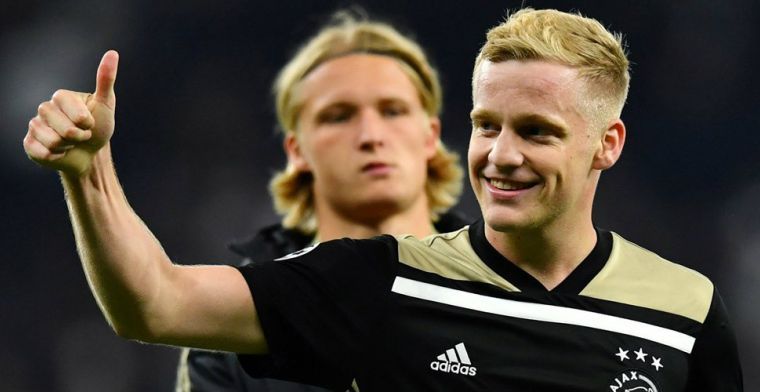 Van de Beek in de Spaanse spotlights; transferafspraak tussen Ajax en speler