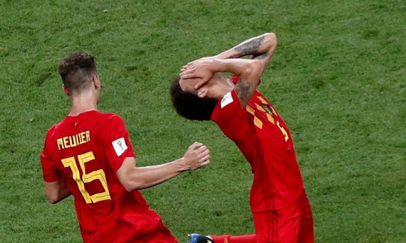 Frankrijk vindt exit op het WK onterecht, Meunier reageert met kwinkslag Afbeelding: Frankrijk vindt exit op het WK onterecht, Meunier reageert met kwinkslag