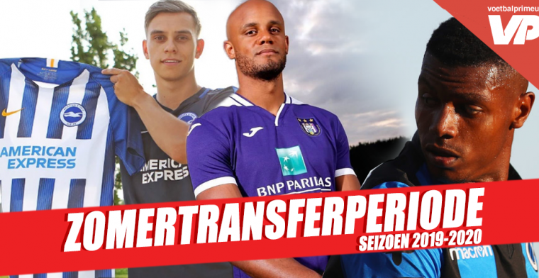 Transferoverzicht Jupiler Pro League: zomer 2019-2020