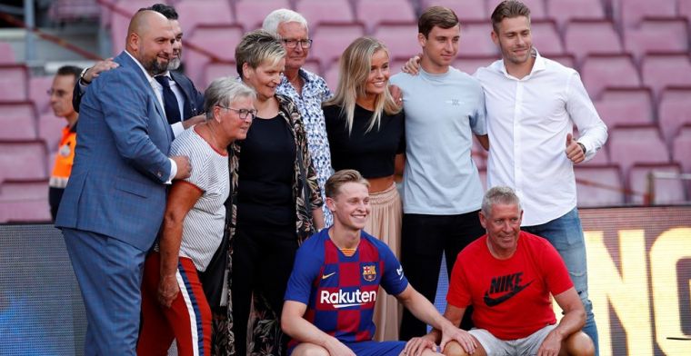De Jong onthult rugnummer bij Barcelona: 'Het is ook een soort eerbetoon'