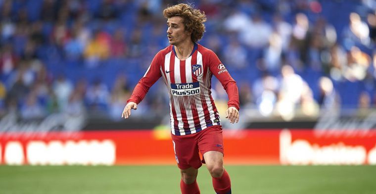 Griezmann maakt het zich onmogelijk bij Atlético en komt niet opdagen