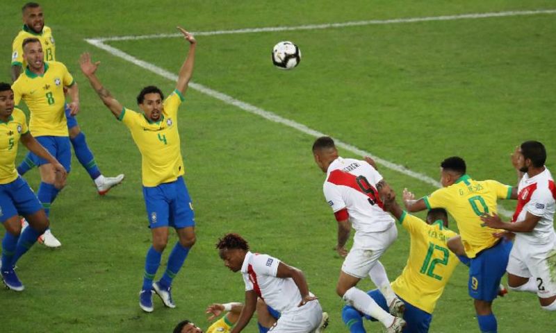 Brazilië verslaat Peru en wint Copa America voor het eerst sinds 2007 Afbeelding: Brazilië verslaat Peru en wint Copa America voor het eerst sinds 2007