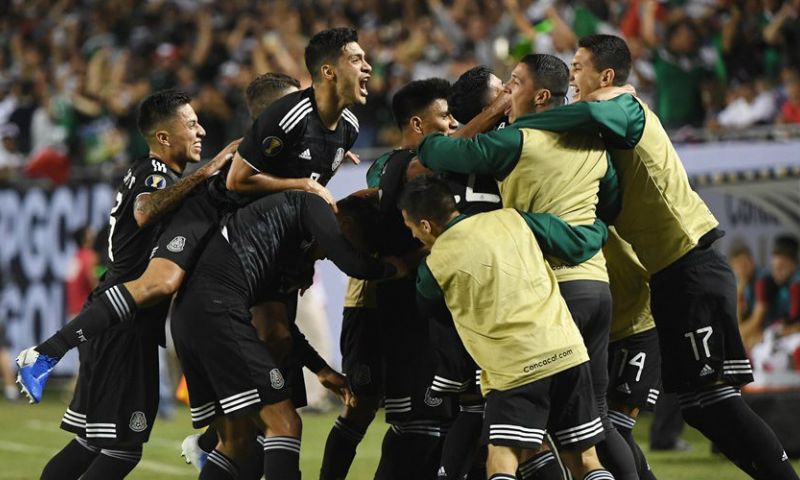 Mexico vestigt record met zege in finale Gold Cup: hoofdrol voor Dos Santos Afbeelding: Mexico vestigt record met zege in finale Gold Cup: hoofdrol voor Dos Santos