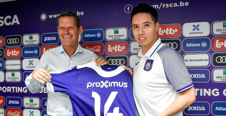 Nasri ziet Anderlecht als opstapje naar nieuwe carrière: 'Veel leren van Vincent'