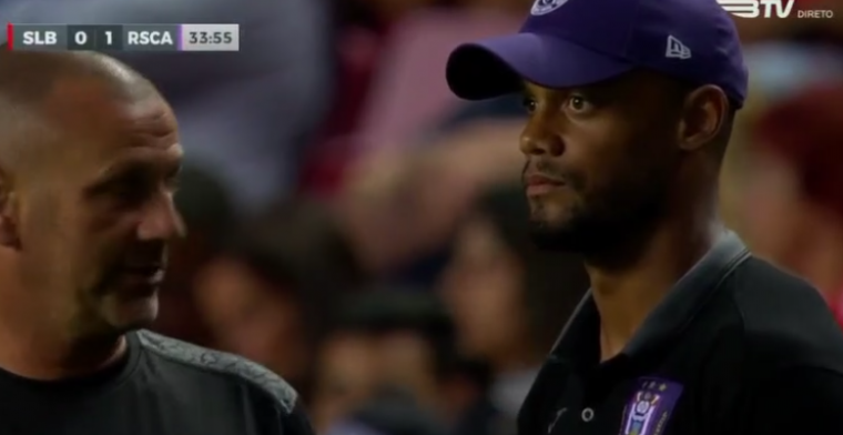 Anderlecht wint zonder Kompany op het veld van Portugese topclub Benfica