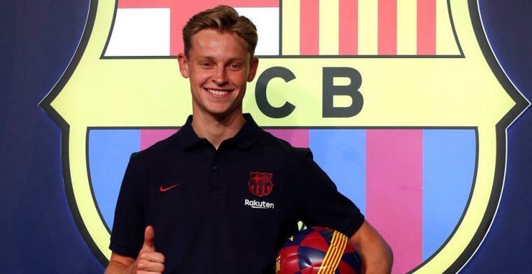 Frenkie de Jong kan niet wachten en scoort meteen bonuspunten bij Barça