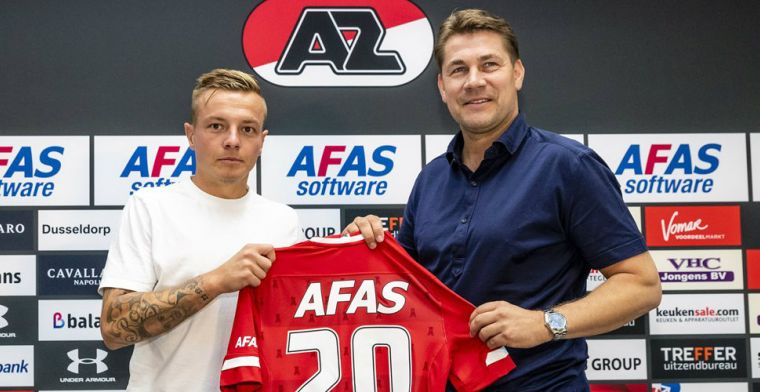 AZ maakt komst Clasie officieel: 'Wil bij AZ mijn oude niveau weer halen'