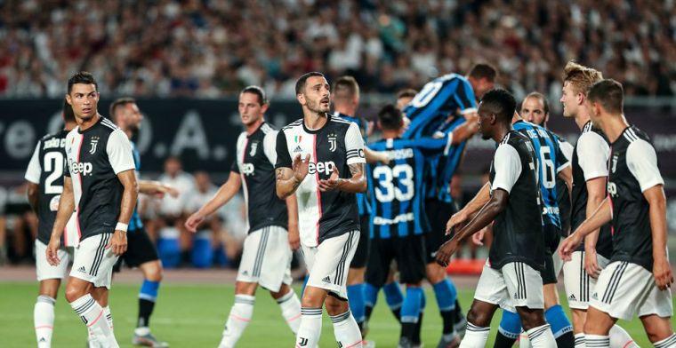 Ronaldo en Buffon redden De Ligt na vroeg eigen doelpunt tegen Inter