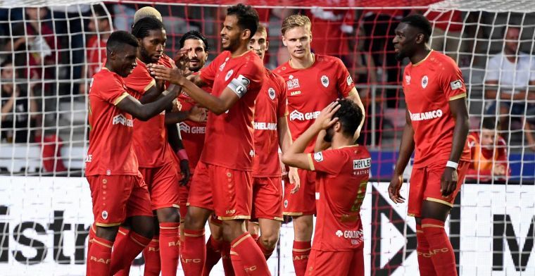 OPSTELLING: Royal Antwerp FC met één wijziging bij Europese rentree