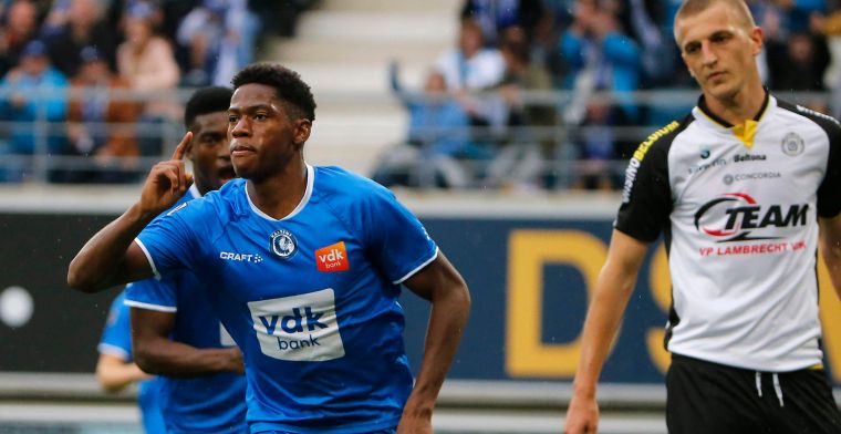 'AA Gent legt mooi bod van Benfica op David resoluut naast zich neer'