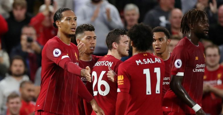 Van Dijk en Salah leiden Liverpool naar ruime zege, blessure Becker