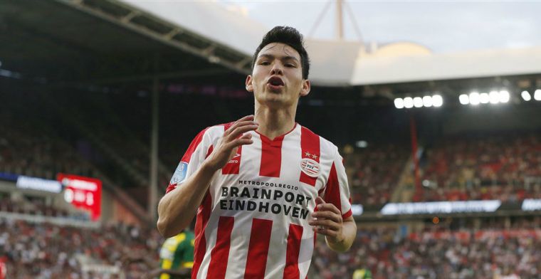 Volop lof voor Lozano: 'Een van de tien beste aanvallers ter wereld'