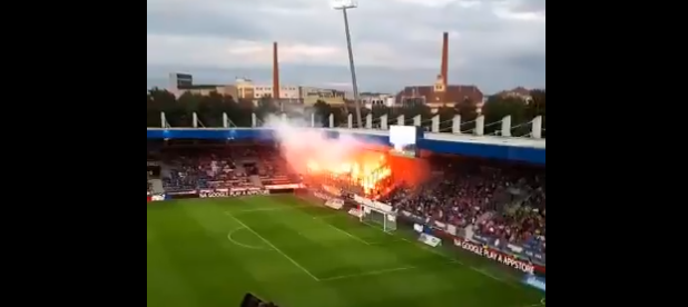 Fans van Antwerp laten zich horen in uit- en thuisvak van Viktoria Plzen