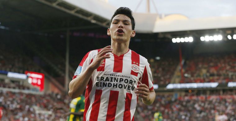 'Recordtransfer PSV rond: Lozano tekent definitief voor vijf seizoenen bij Napoli'
