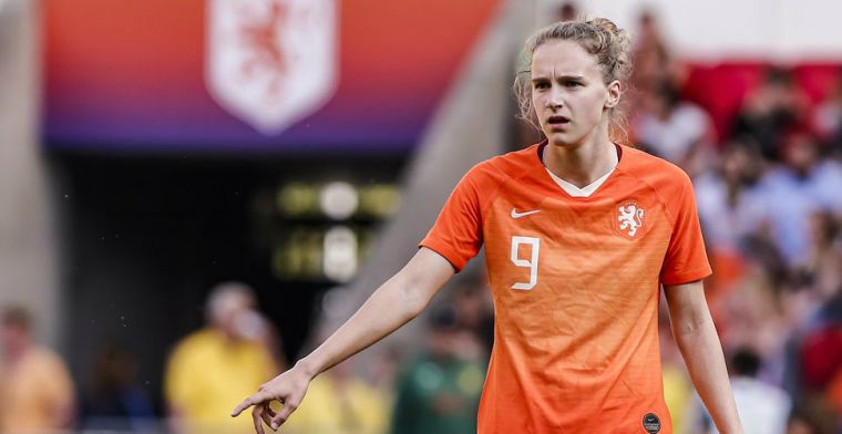 Domper voor Miedema: Oranje-aanvalster valt net buiten podium voor beste speelster