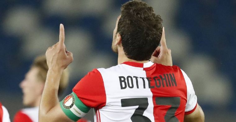 Feyenoord plaatst zich in troosteloze ambiance voor play-offs Europa League