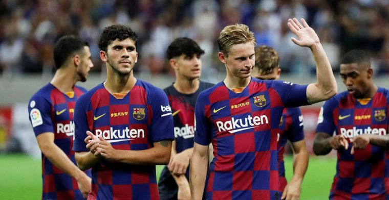 De Jong meteen in de basis bij Barcelona: Busquets en Rakitic gepasseerd