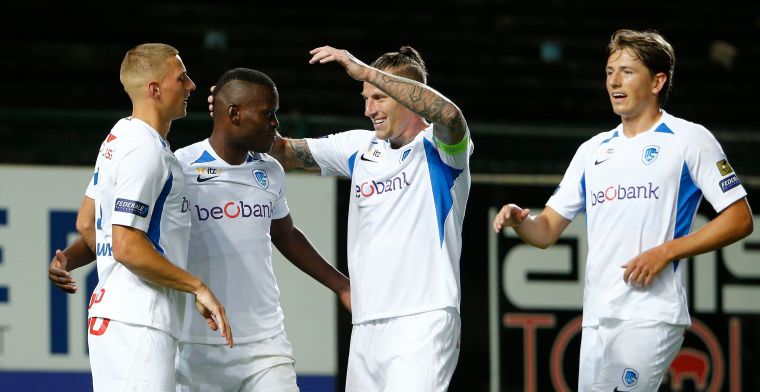 Zuivere hattrick van Samatta bij ruime zege van Genk bij Waasland-Beveren
