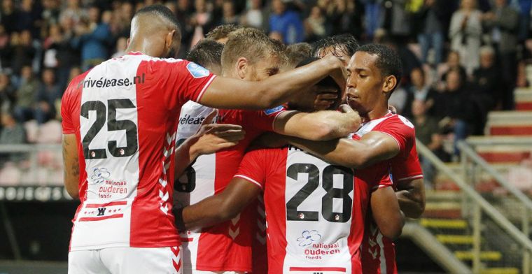 Heerenveen laat kans op koppositie liggen, FC Emmen van dubbele nul af