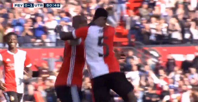 Boem! Haps maakt eerste voor Feyenoord, stand gelijk dankzij droge knal