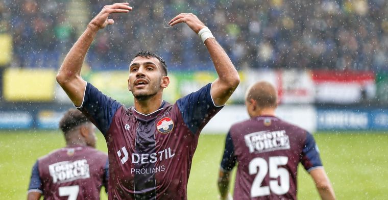 Griekse goudhaantjes bezorgen Willem II overwinning in kletsnat Sittard