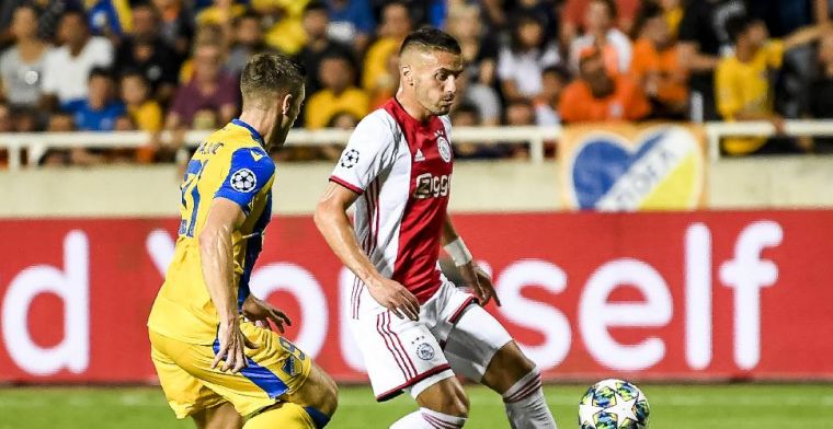 Zwak Ajax geeft niet thuis op Cyprus en komt goed weg met gelijkspel