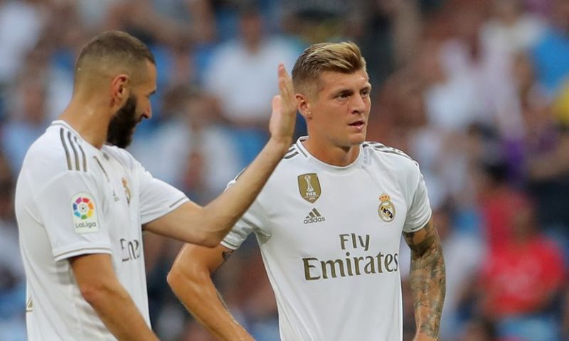 Guardiola velt Courtois in de slotfase, Real Madrid geeft zege uit handen Afbeelding: Guardiola velt Courtois in de slotfase, Real Madrid geeft zege uit handen
